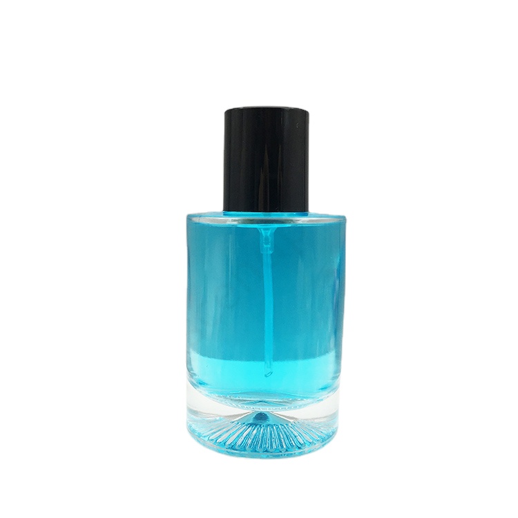 50ml round perfume glass bottle beauty antique designer fragrance luxury private label personalized sprayer perfume bottle