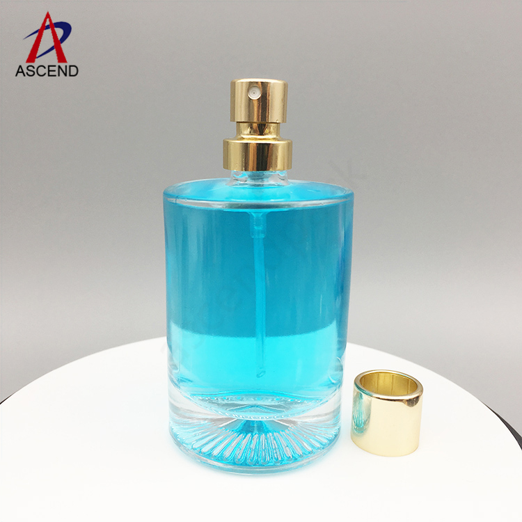 50ml round perfume glass bottle beauty antique designer fragrance luxury private label personalized sprayer perfume bottle