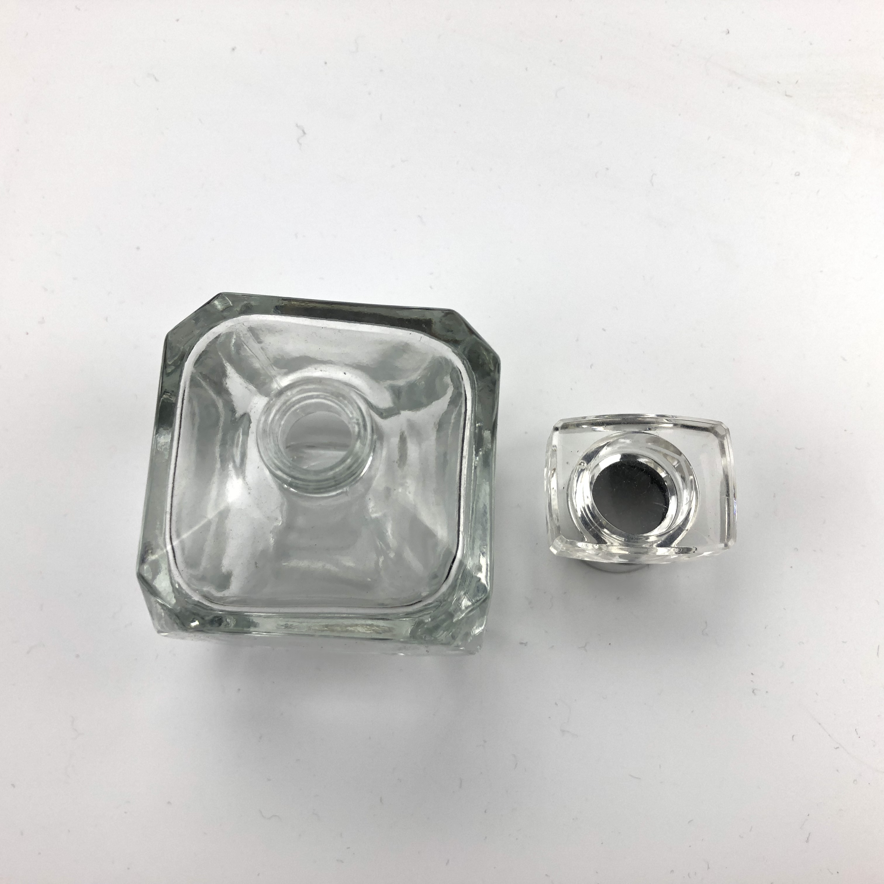 50ml shiny hot luxury empty glass wholesale bottle perfume