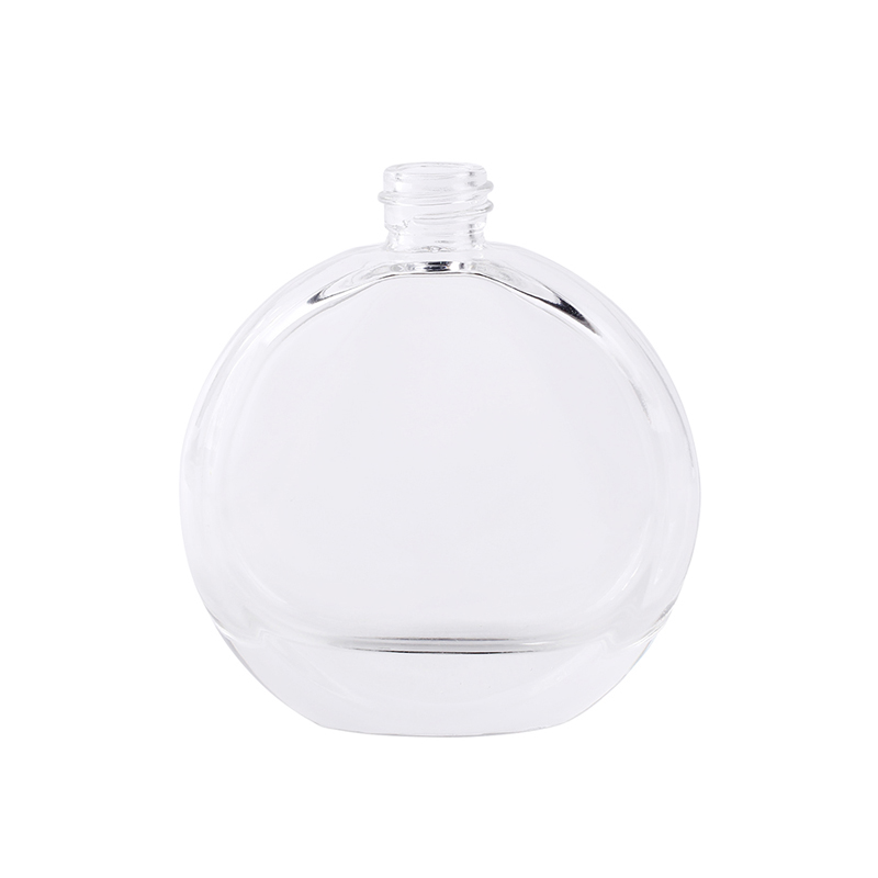 50ml small empty round perfume oil bottles for hair oil with dropper