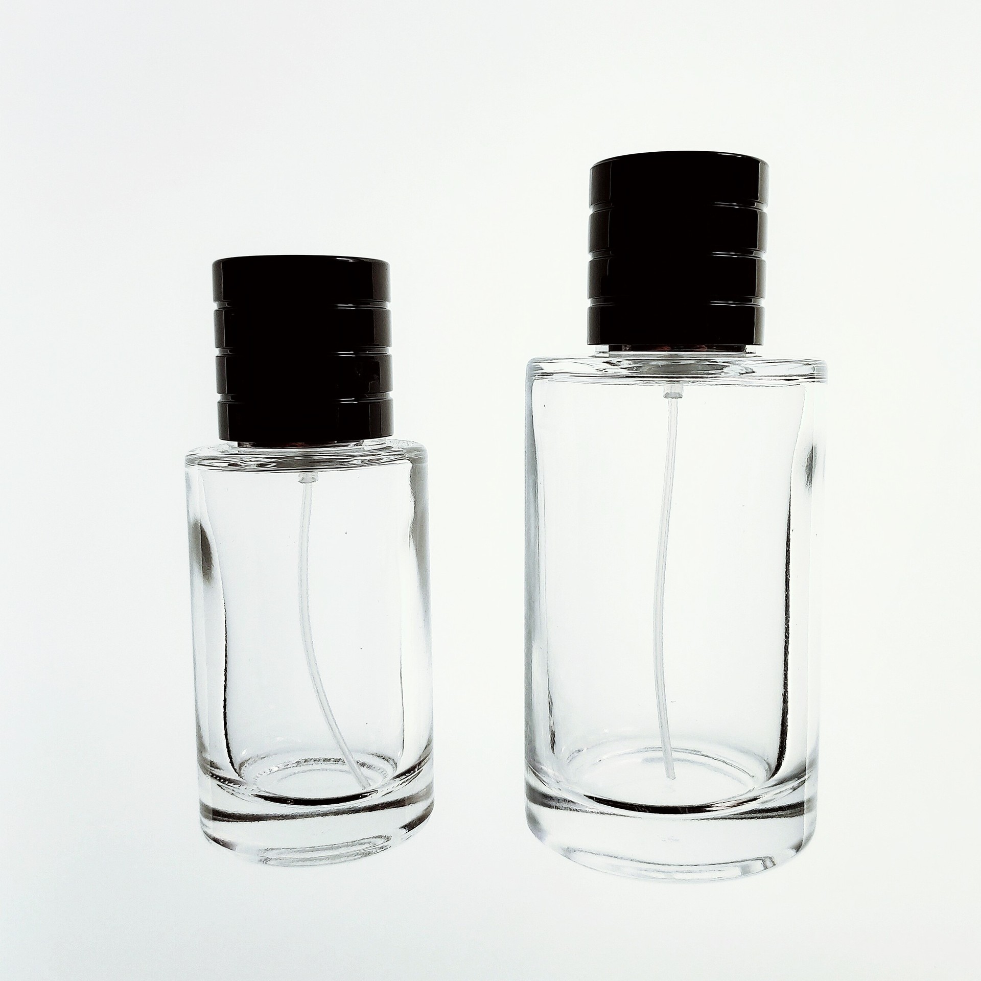 50ml thick base glass perfume packaging bottle