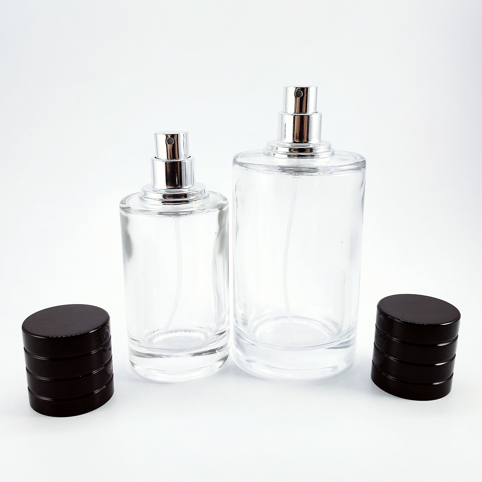 50ml thick base glass perfume packaging bottle