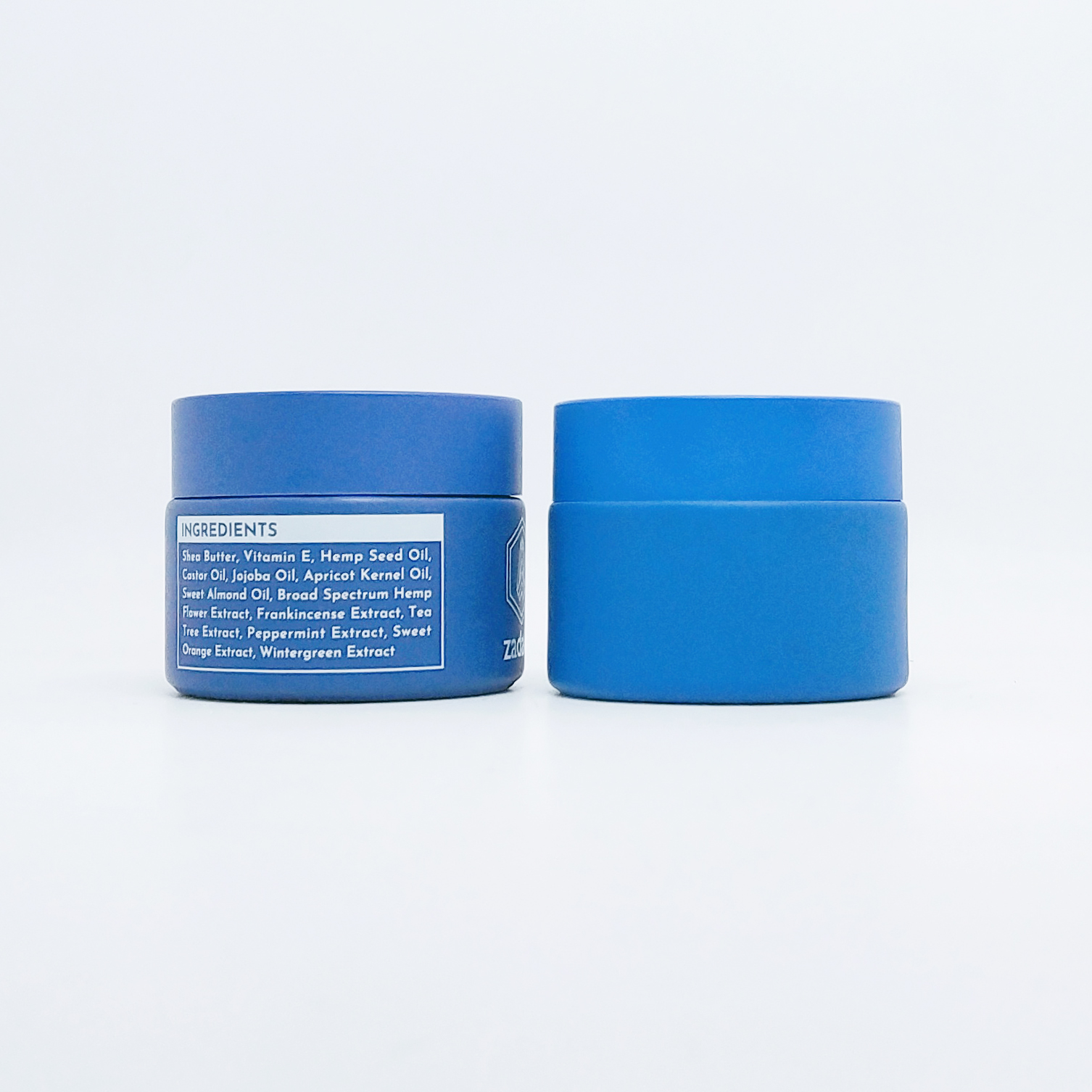 50ml wide mouth cosmetic cream containers 5g 10g 20g 30g 50g 100g frosted blue clay mask glass jar