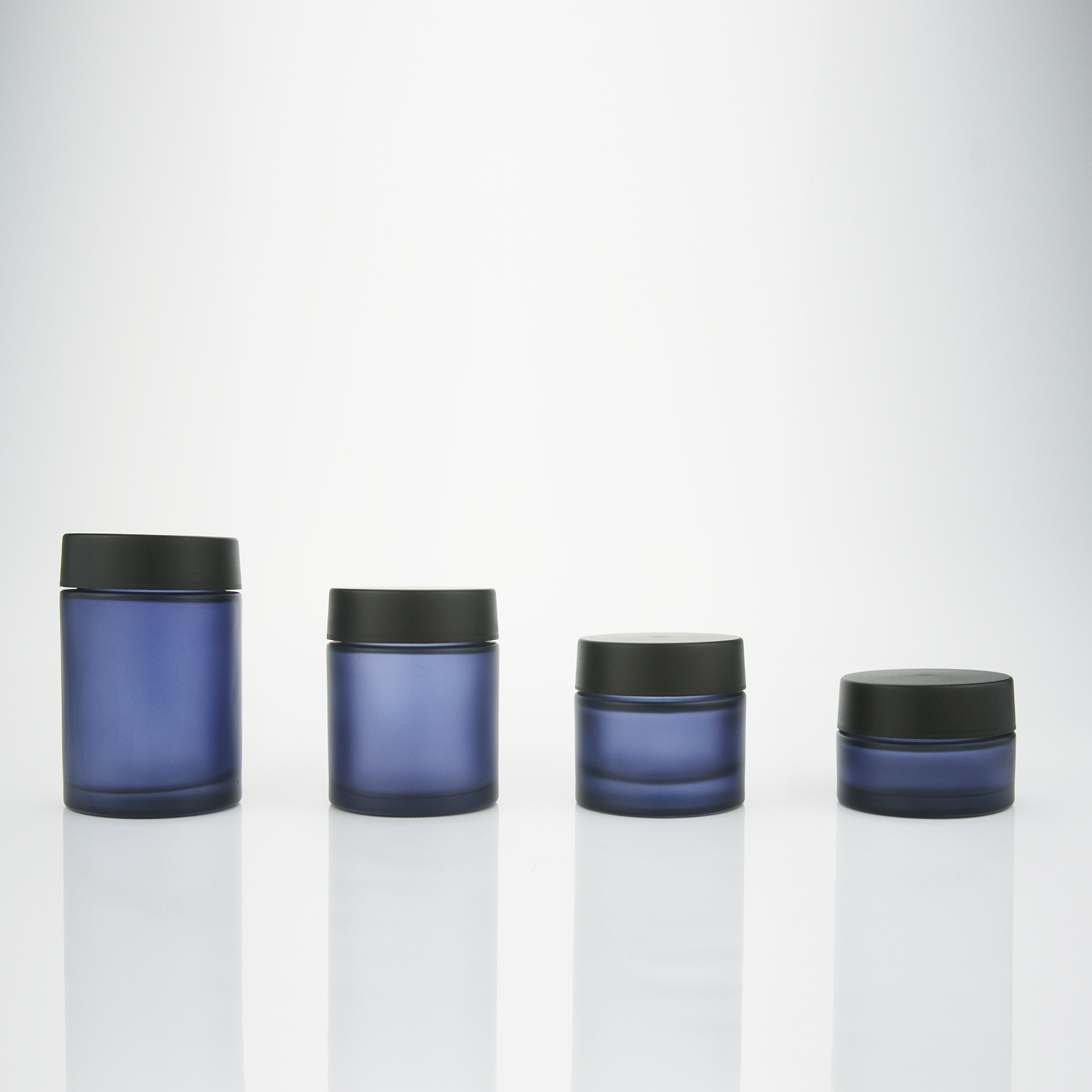 50ml70ml110ml150ml glass hemp container with child resistant cap