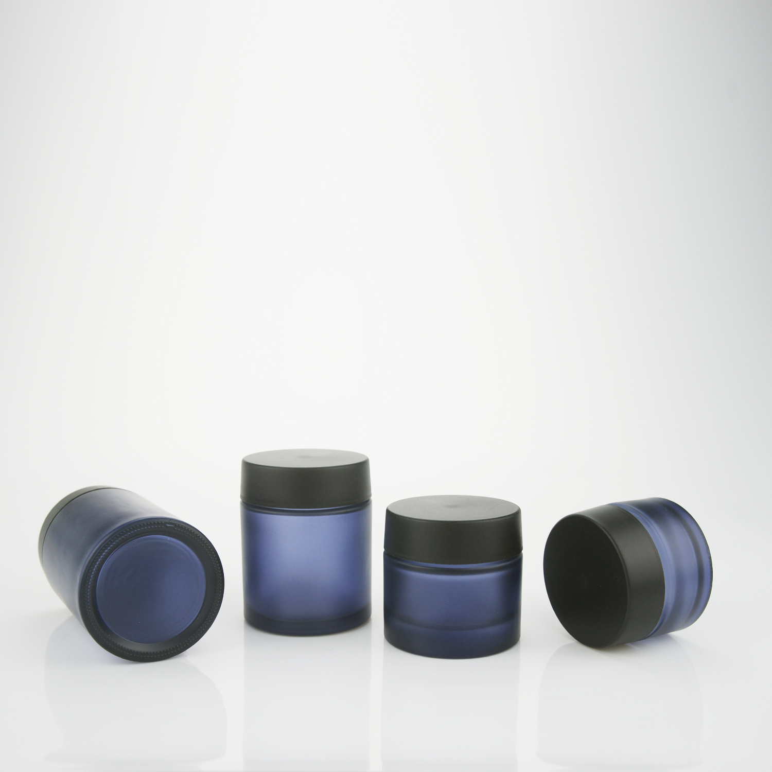 50ml70ml110ml150ml glass hemp container with child resistant cap