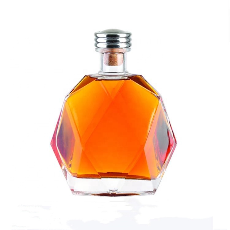 50mm/375ml/500ml/700ml/750ml /1L Liquor/Spirits/Vodka/Whisky/Rum/Water//Brandy/Wine Glass Bottle with Clear and Color Glass