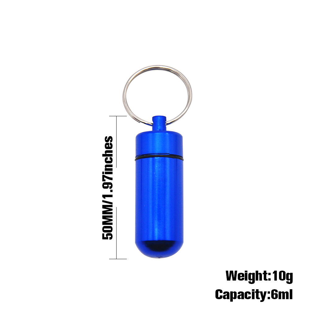 50mm Portable metal Pill box Smoking Tobacco Box Tobacco Tea Storage Container Mini metal smoke cans