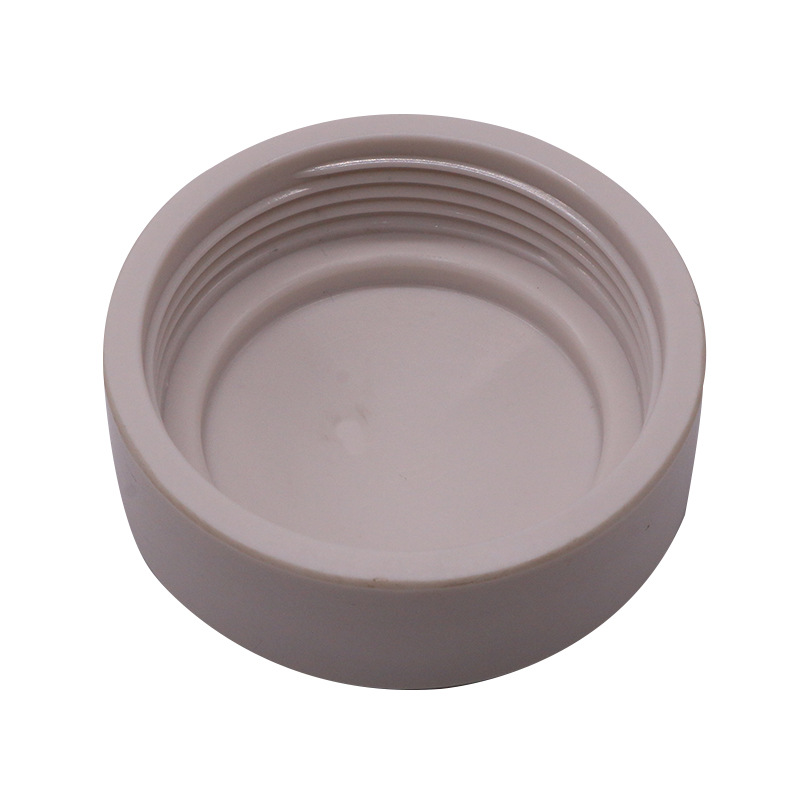 54 mm neck Clear thick Phenolic plastic screw cap glass cosmetic jar