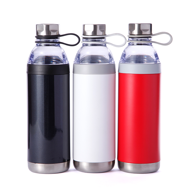 540ml Double Wall Glass Insulated Water Bottle
