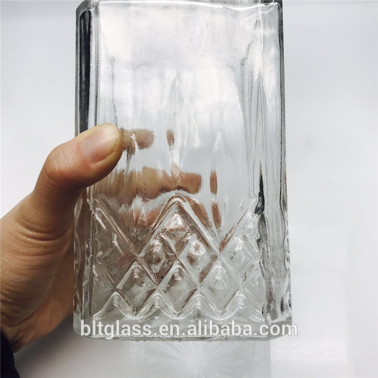 550ml 750ml 850ml 1L whiskey Crystal empty Wine Glass Bottles wholesale