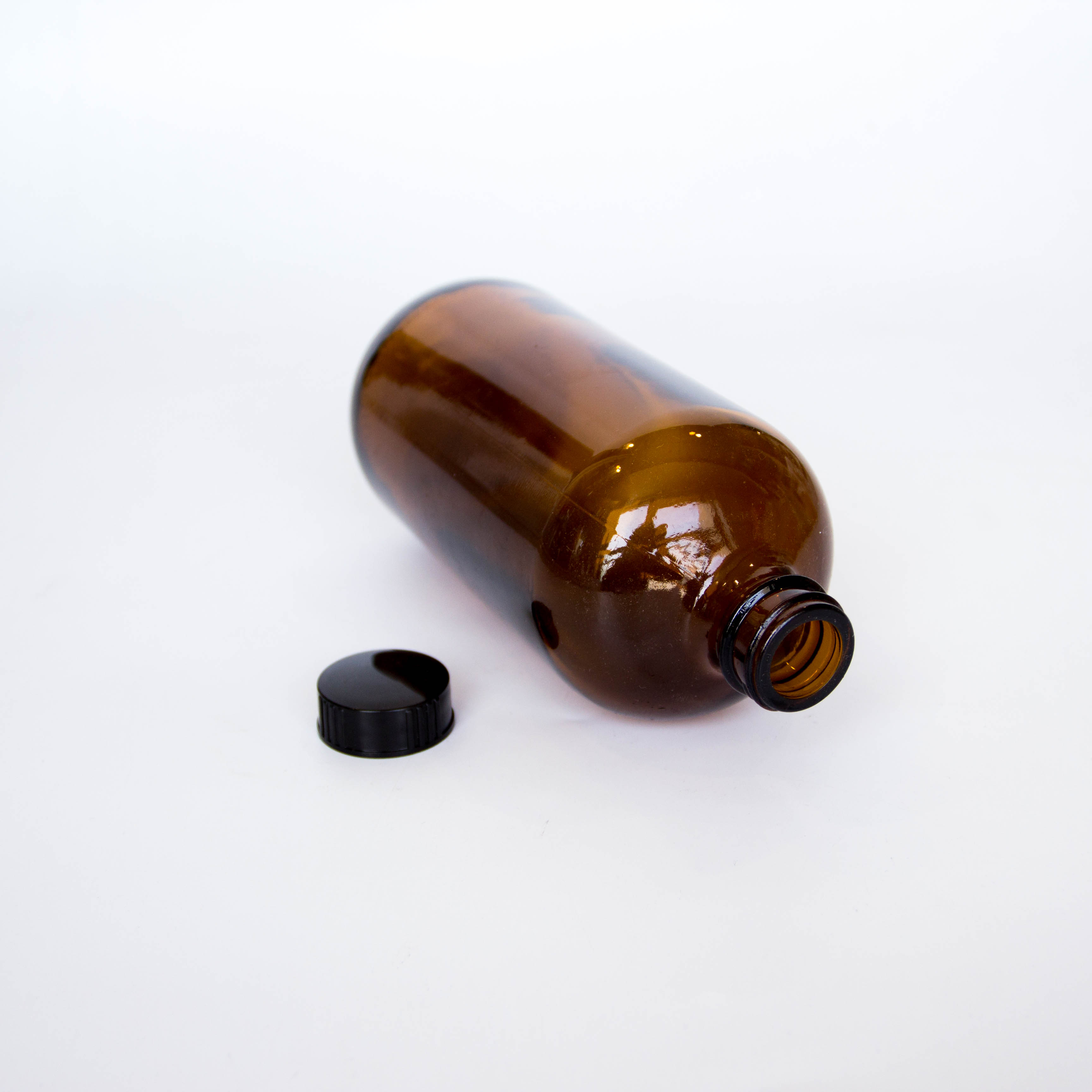 550ml 750ml Amber Glass Bottle