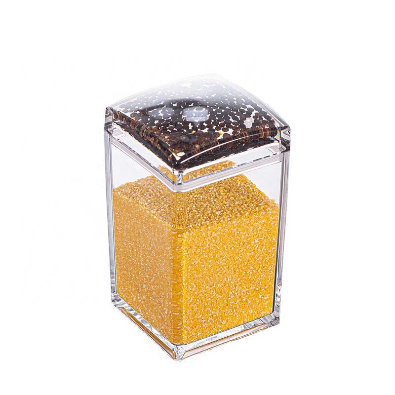 5830S 500ML High Quality Food Grade Acrylic Sealed Storage Tank Snack Nut Dry Goods Storage Sealed Jar