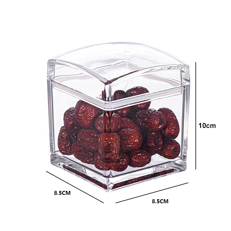 5830XS 300ML   New Popular Transparent Acrylic Jars Dried Grains Tank Household Grains Kitchen Storage Jar