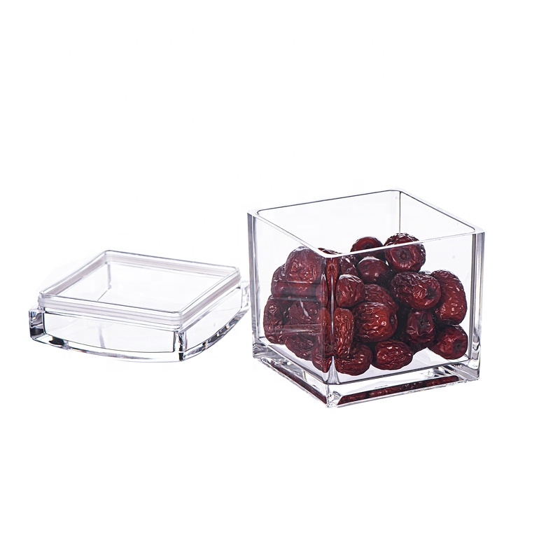 5830XS 300ML New Popular Transparent Acrylic Jars Dried Grains Tank Household Grains Kitchen Storage Jar