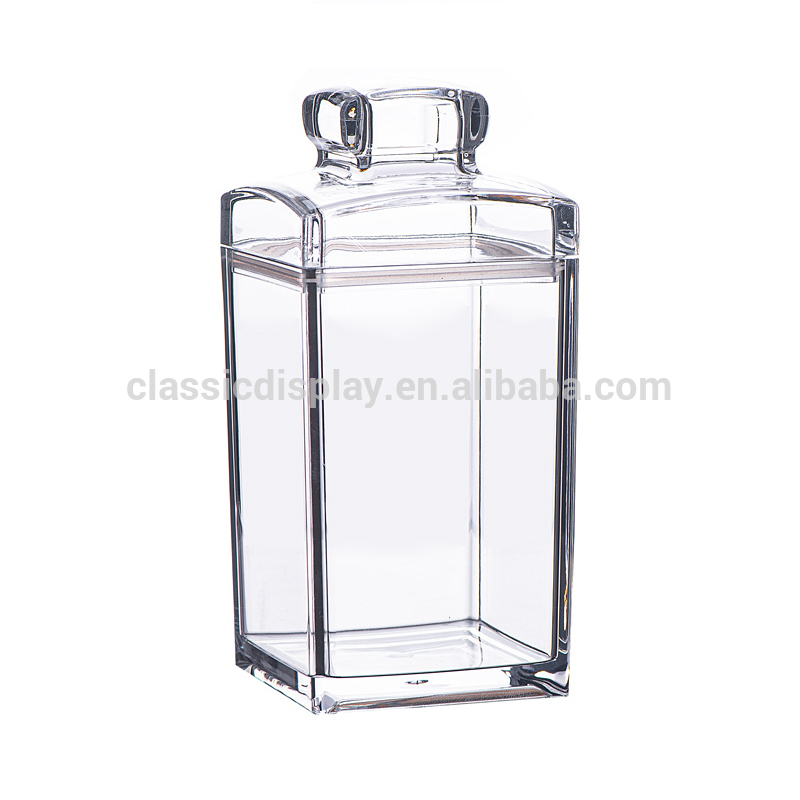 5831SS2 1000ML Hot Selling Acrylic Food Storage Jar Seal Pot Cooking Beans Cereal Food Storage Sealed Container