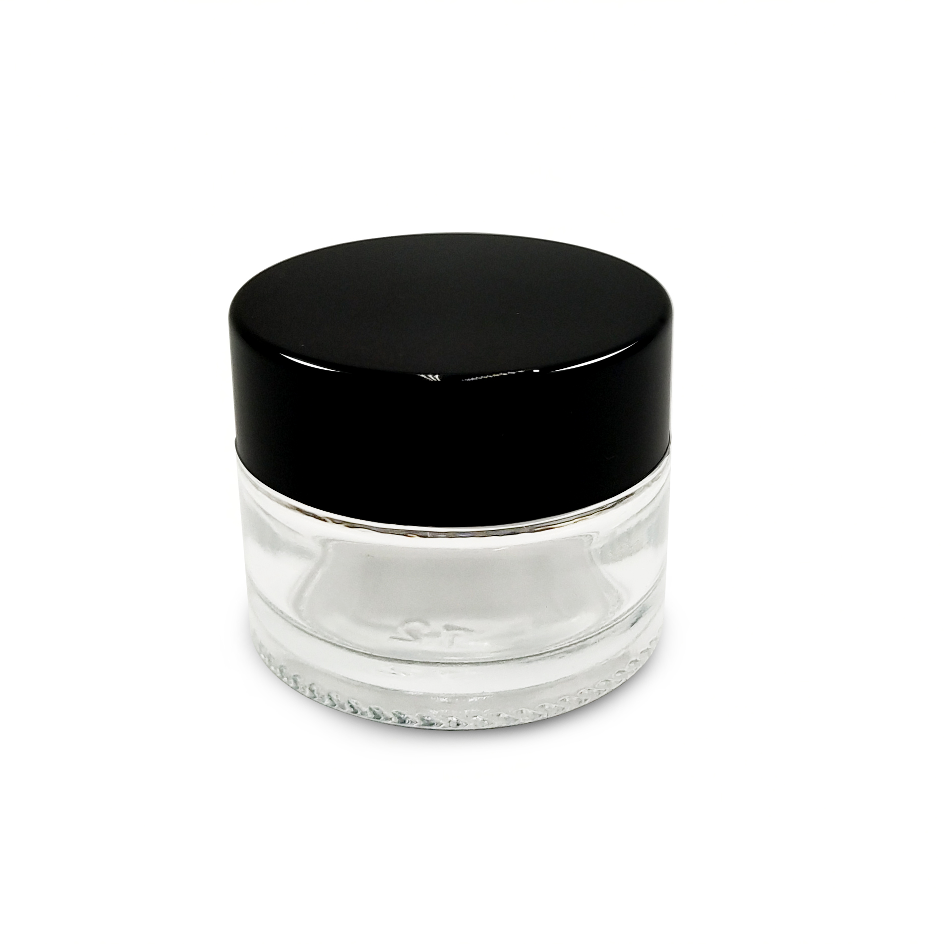 5G 10G 15G 15G 20G 30G 50G 100G clear glass jars with screw cap for cream jars