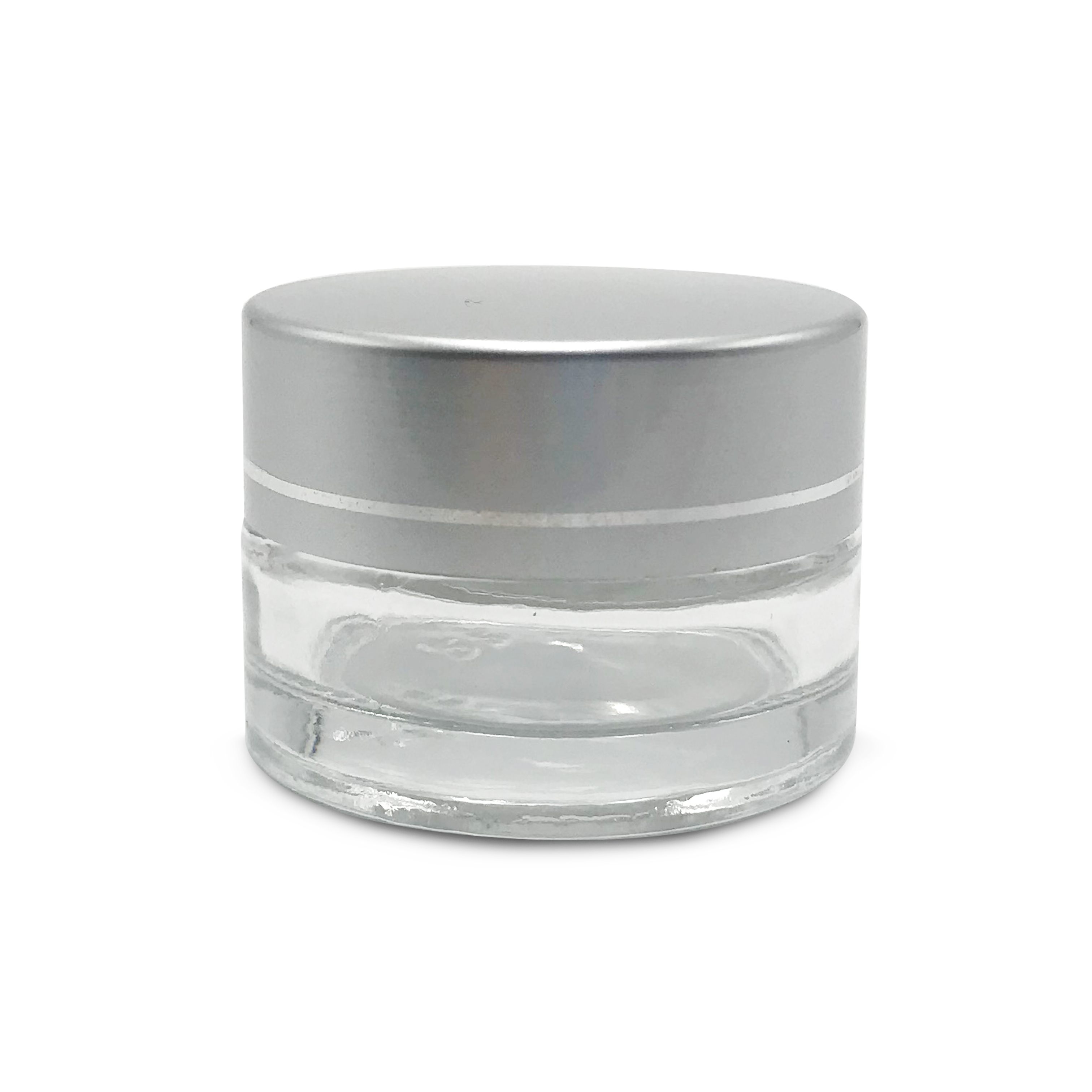 5G 10G 15G 15G 20G 30G 50G 100G clear glass jars with screw cap for cream jars