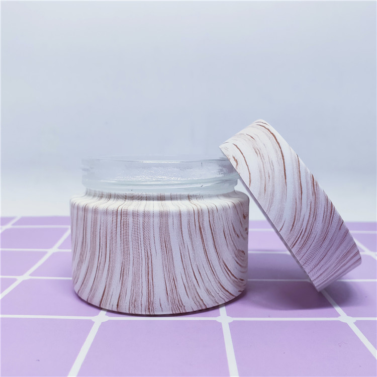 5G 10G 15G 20G 30G 50G 60G 100G Hydrographics Luxury Glass Cosmetic Jar