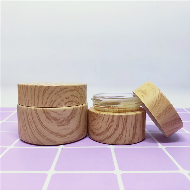 5G 10G 15G 20G 30G 50G 60G 100G Hydrographics Luxury Glass Cosmetic Jar