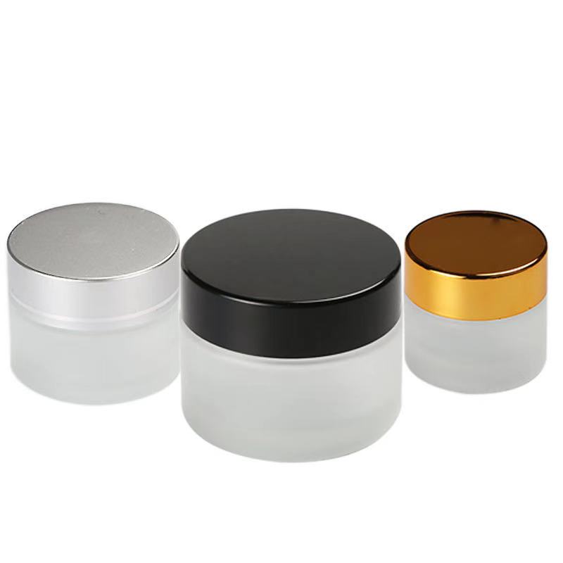 5G 10G 20G 30G 50G 80G 100G clear empty glass cosmetic containers