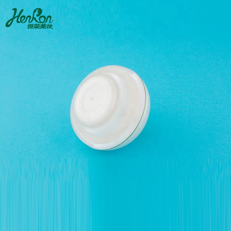 5G 10G 30G 50G 5Ml Jar Empty Round White Acrylic Plastic Jar Container Eye Cream Bottle