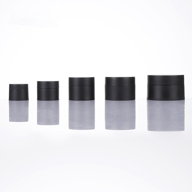 5G 15G 20G 30G 50G Round Shape Acrylic Empty Double-Layer Pp Face Cream Jar Lotion Plastic Make Up Plastic Face Cream Jar