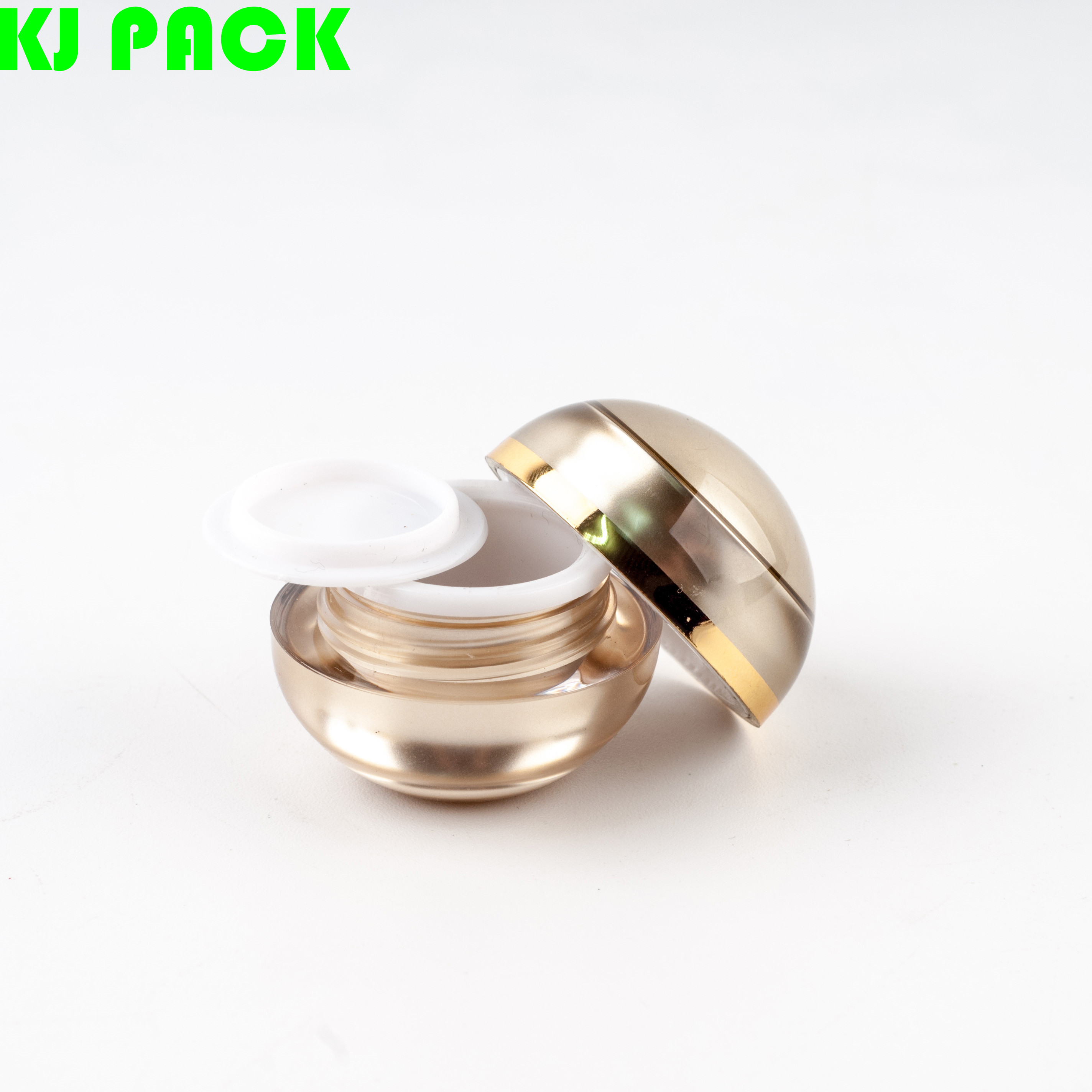 5G 15G 30G 50G 100G Spherical Shaped Acrylic Bottle/Cosmetic Cream Jar Pot Bottle Container