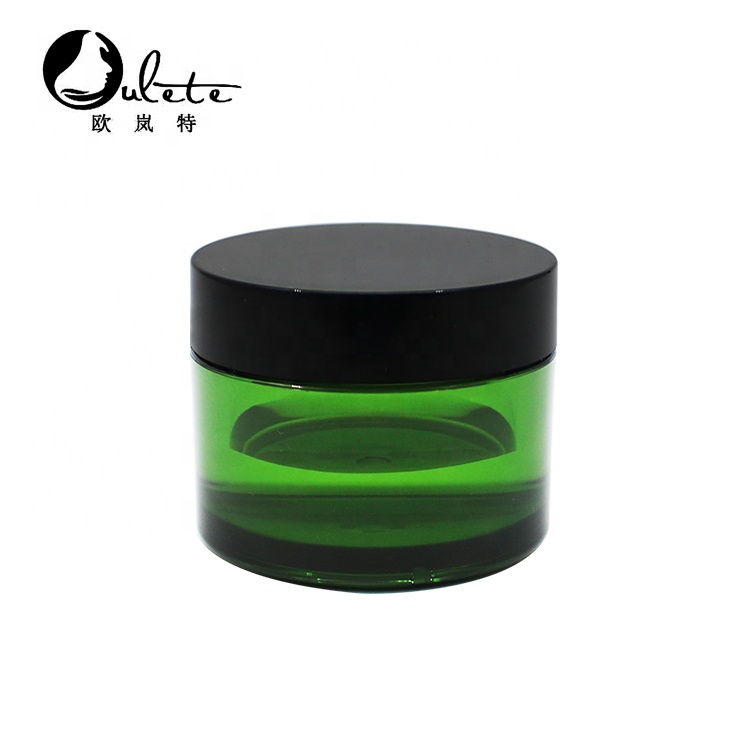 5G/5ML plastic pot jars black lids for Scrubs, Salves, Creams, Lotions, Makeup Samples, Lip Balms - BPA Free