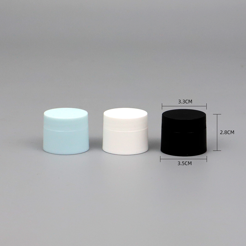 5G Wholesale Cheap Cosmetic acrylic Frosted Plastic Eye Cream jar