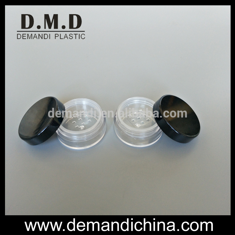 5Grams 10Grams 3 ml 5 ml 10 ml cosmetic loose powder sifter container