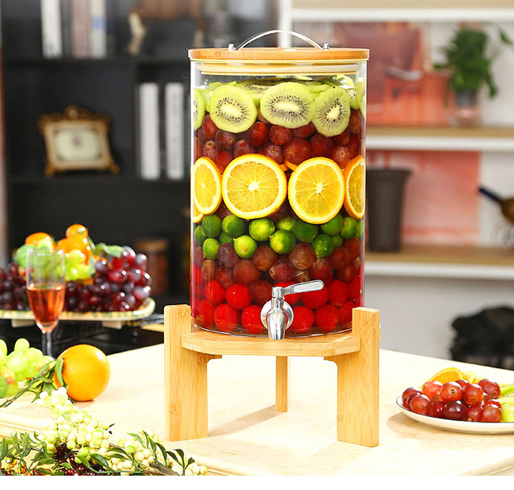 5L/7L heat resistant large Enzyme barrels wine jar