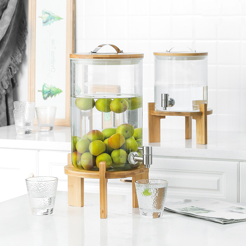 5L/7L heat resistant large Enzyme barrels wine jar