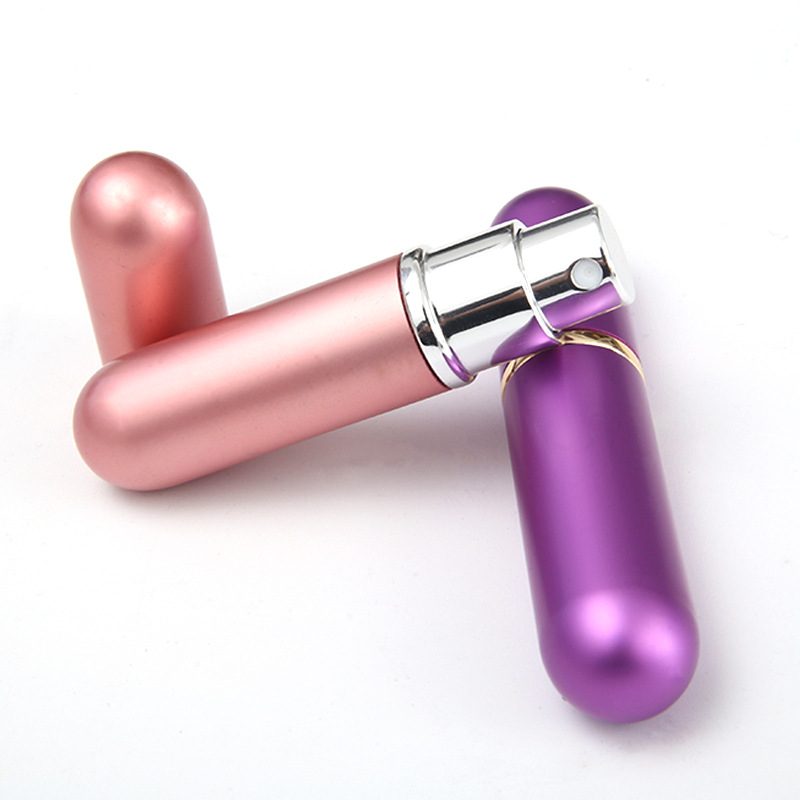 5M Metal Travel Mini Portable Size Spray Refill Atomiser Aluminum Perfum Bottle, Refillable Perfume Atomizer Bottles