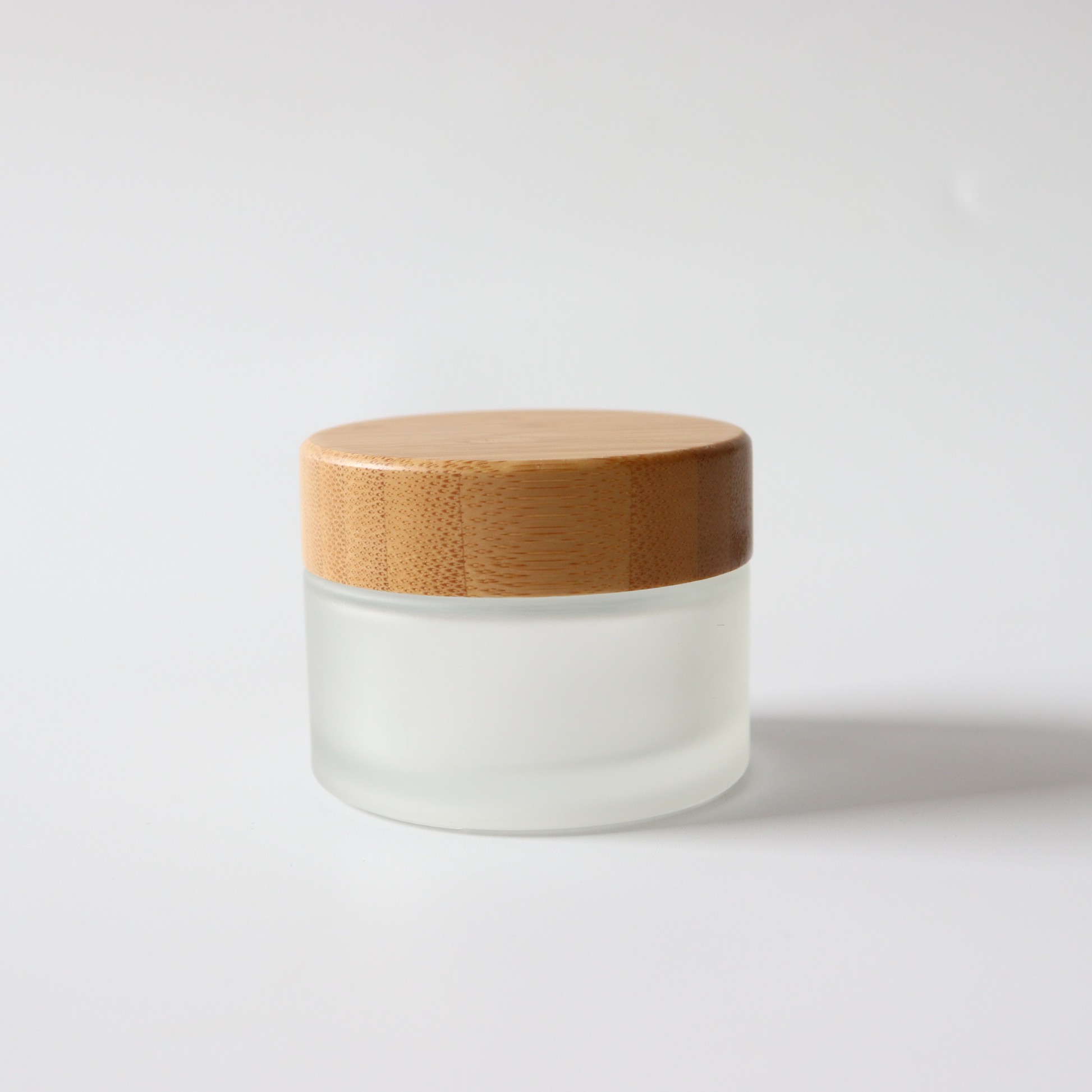 5ML 10ML Glass Containers clear frosted color CBD Concentrate Container glass Dab Jar with bamboo lid