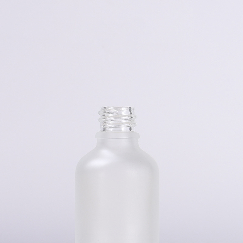 5ML 10mL refined oil bottle 15ML 20ml dropper bottle 30ML 50ml Rose gold ring 100ml frosted glass bottle