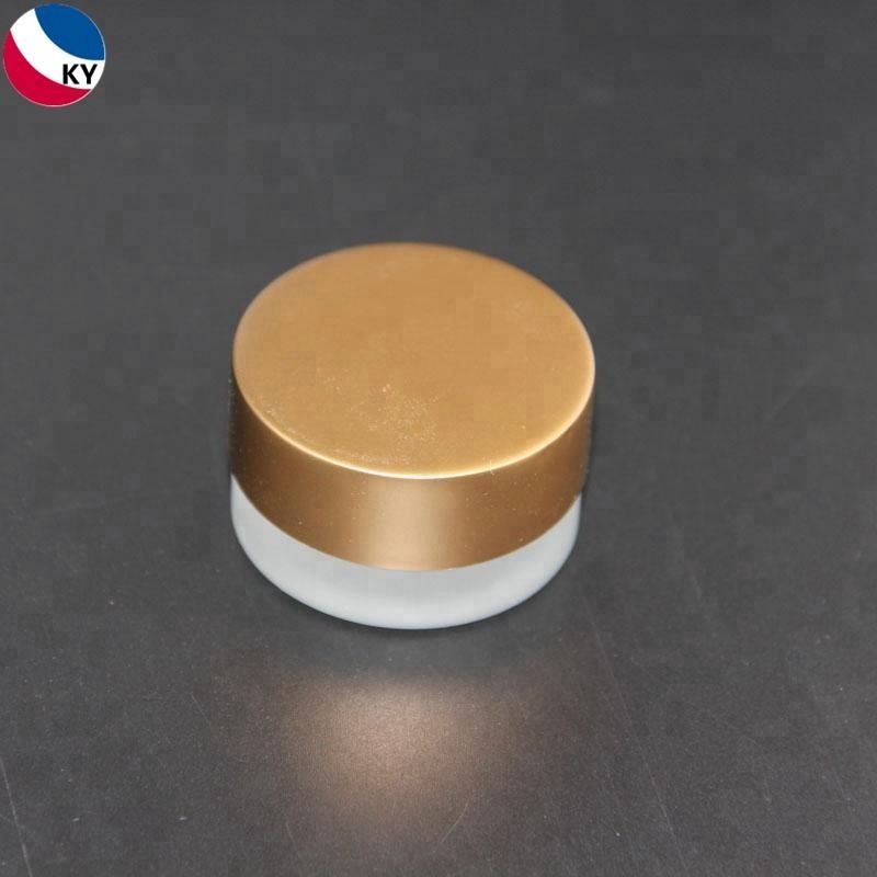 5ML Lip Balm Container Concentrate 7ml Lip Gloss Packaging Container Glass Jar for Cosmetic and Gold Skin Care Cream Clear