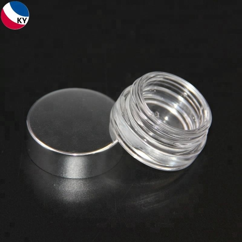 5ML Lip Balm Container Concentrate 7ml Lip Gloss Packaging Container Glass Jar for Cosmetic and Gold Skin Care Cream Clear