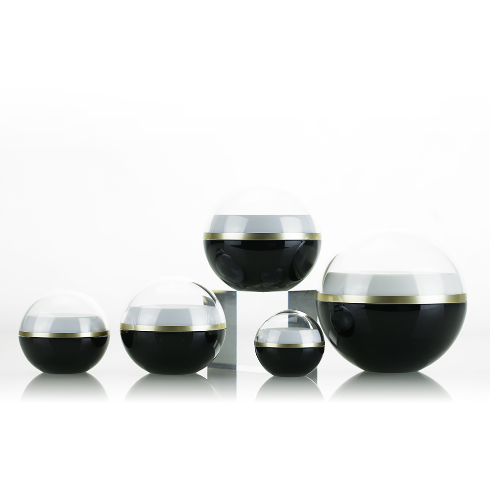 5ML Round Ball Jar Acrylic Custom Plastic Jars WE
