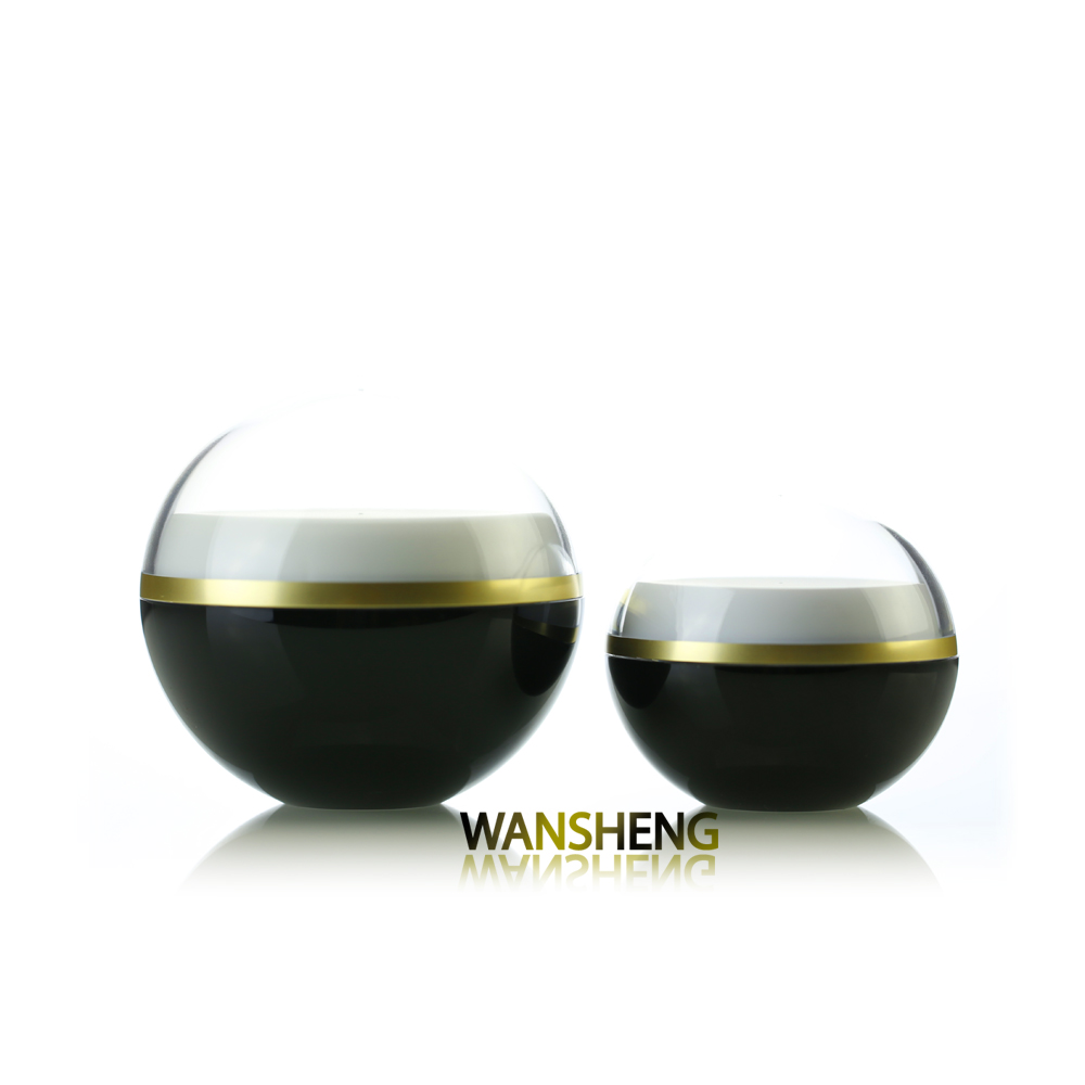 5ML Round Ball Jar Acrylic Custom Plastic Jars WE