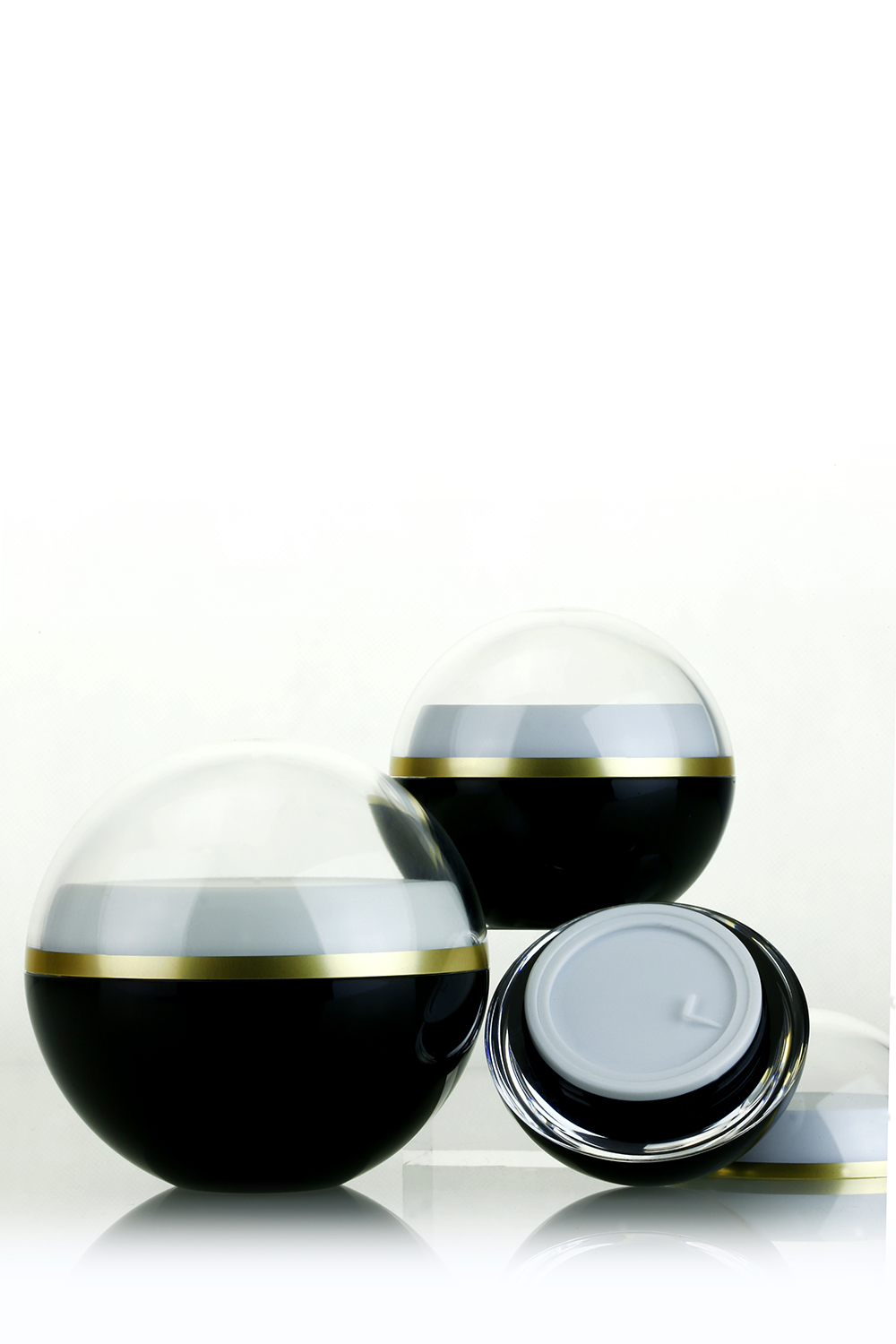 5ML Round Ball Jar Acrylic Custom Plastic Jars WE