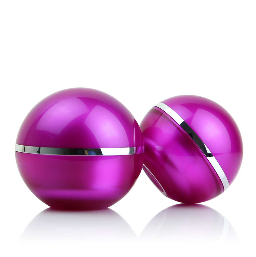 5ML Round Ball Jar Acrylic Custom Plastic Jars WE