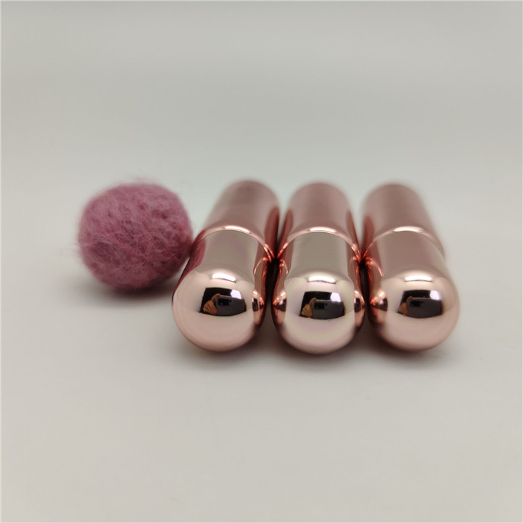 5ML portable rose gold roller bottle essential oil perfume roller bottle cosmetic packaging