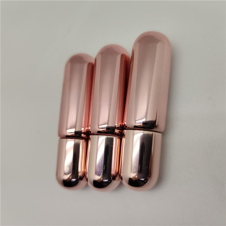 5ML portable rose gold roller bottle essential oil perfume roller bottle cosmetic packaging