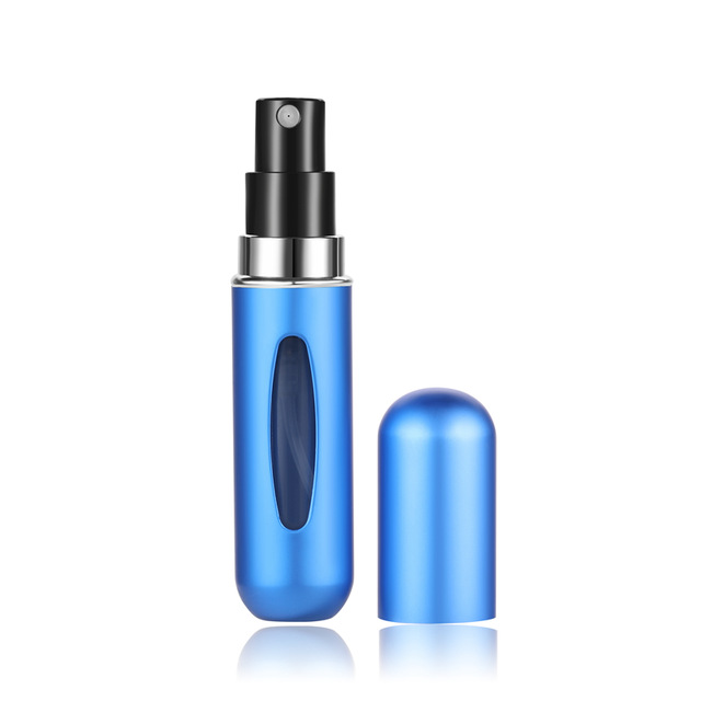 5ML traveller perfumes Bottle Aluminum Sprayer Atomizer Travel Cosmetic Container Parfum spray bottle pump