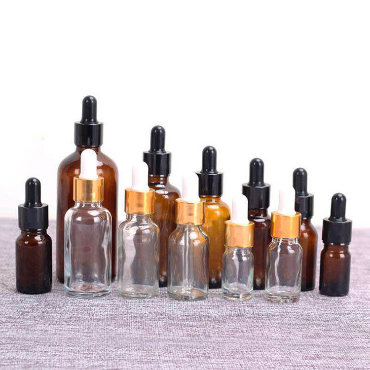 5Ml/10Ml/15Ml/20Ml/30Ml/50Ml/100Ml Essential Oil Glass Bottle Amber Glass Bottle Essential Oil Bottle