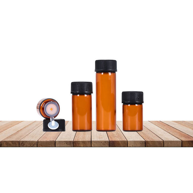 5Ml 10Ml 15Ml 20Ml 30Ml 50Ml 100Ml Luxury Bamboo Lid Black Matte Glass 5Ml White Dropper Bottle
