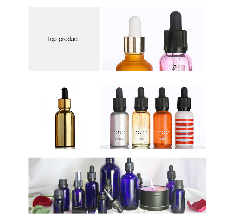5Ml 10Ml 15Ml 20Ml 30Ml 50Ml 60Ml 100Ml 120Ml Essential Oil Bottle E Liquid glass bottle with dropper