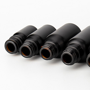 5Ml 10Ml 15Ml 30Ml 50Ml 50 Ml 100Ml Black Opaque Matte Matt Frosted Clear Glass Bottle With Dropper