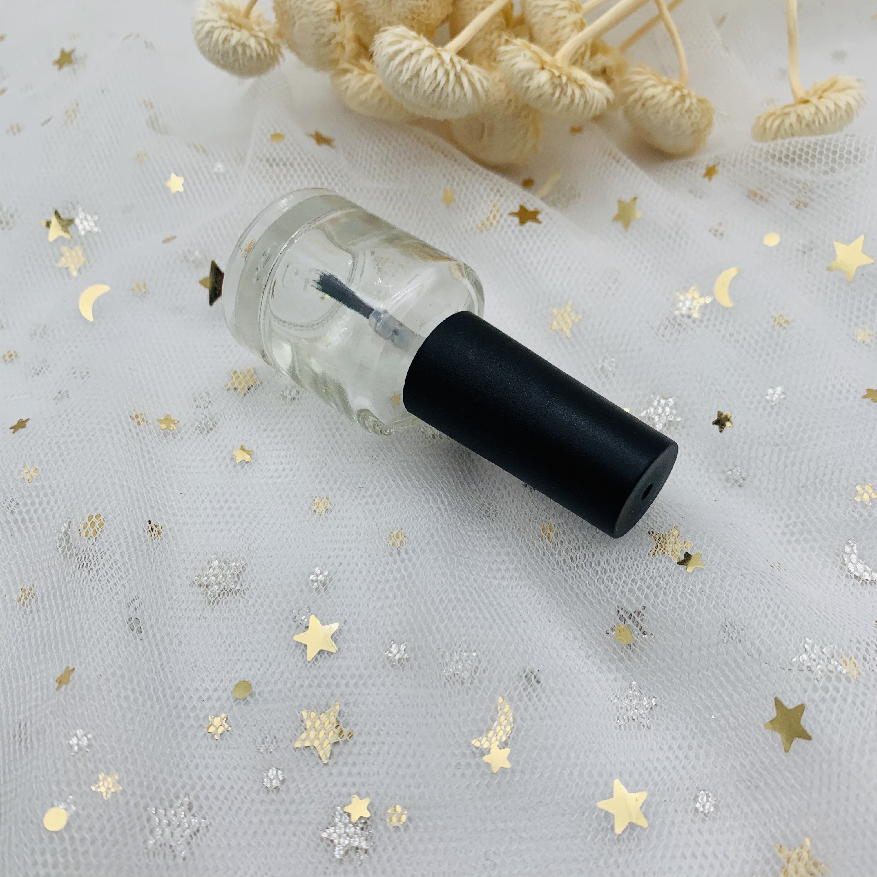 5Ml 10Ml 15Ml Empty Clear Glass Nail Polish Bottle Packaging