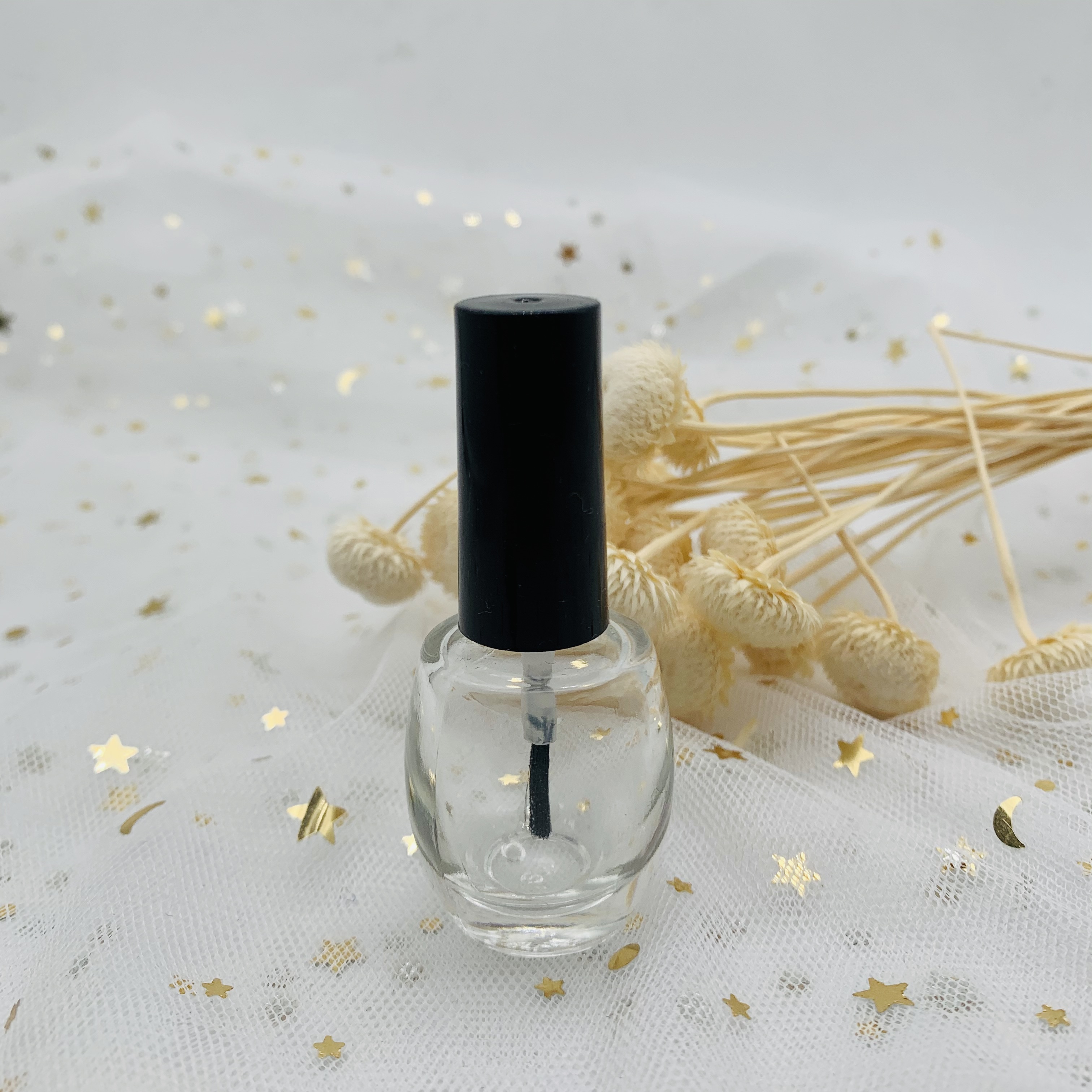 5Ml 10Ml 15Ml Empty Clear Glass Nail Polish Bottle Packaging